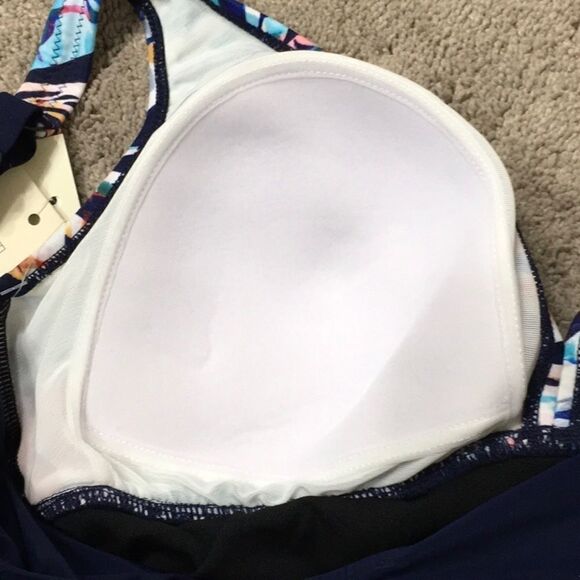 Profile by Gottex tropical tankini top. NWT - Picture 6 of 11